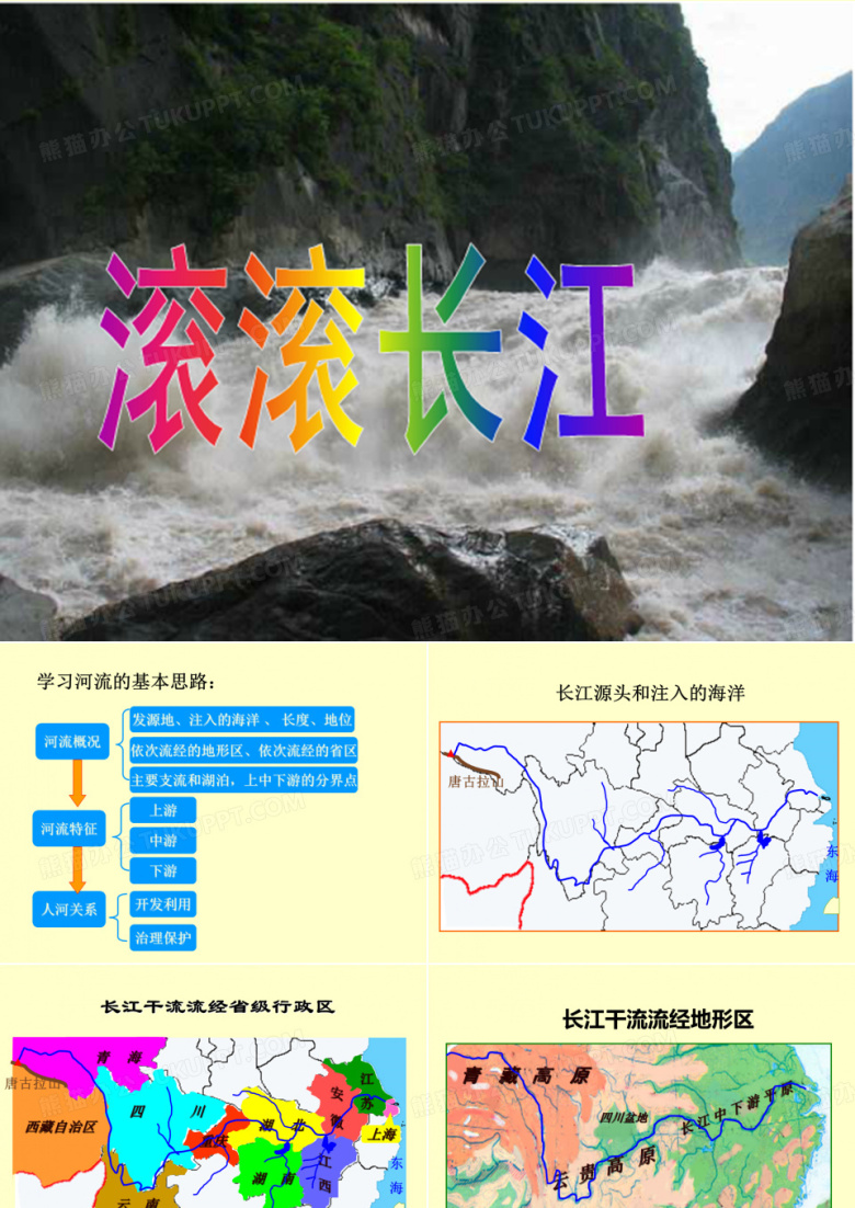 滚滚长江ppt