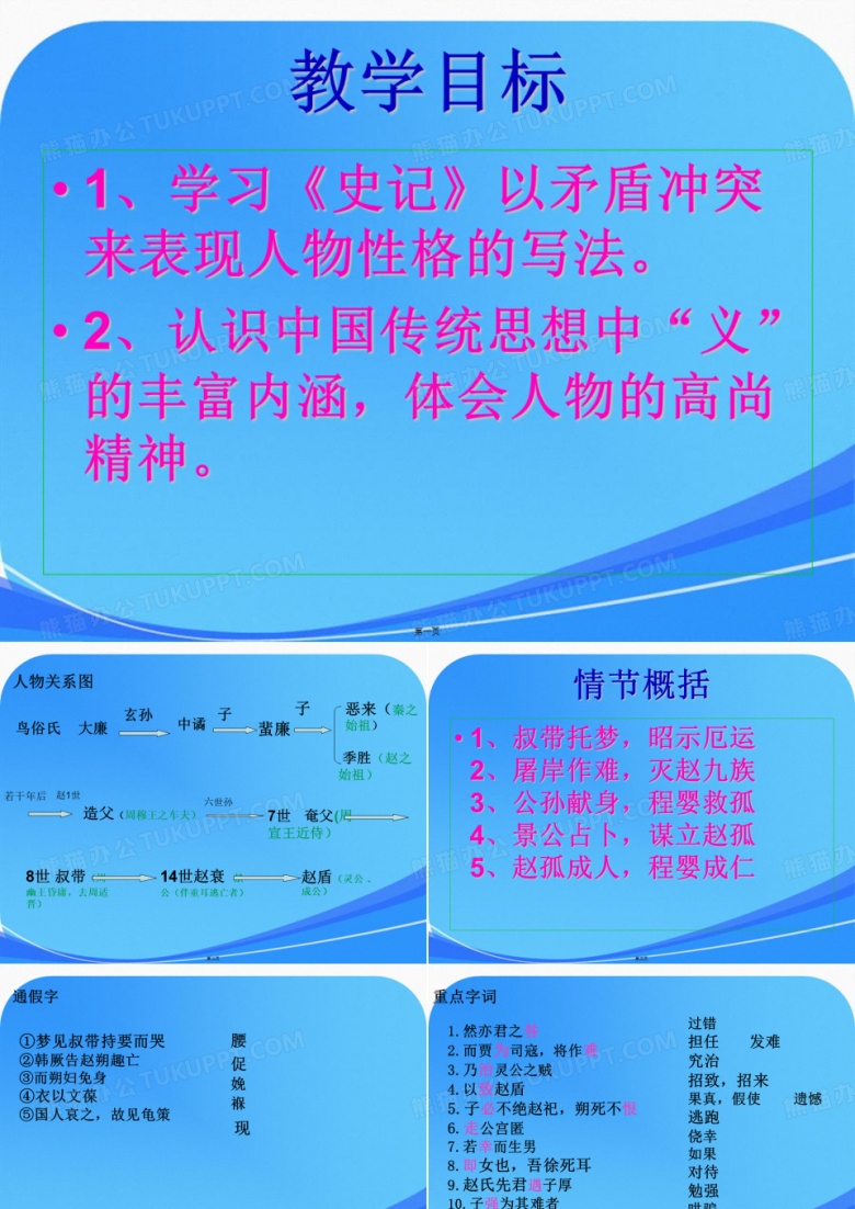 《赵氏孤儿》(课件)