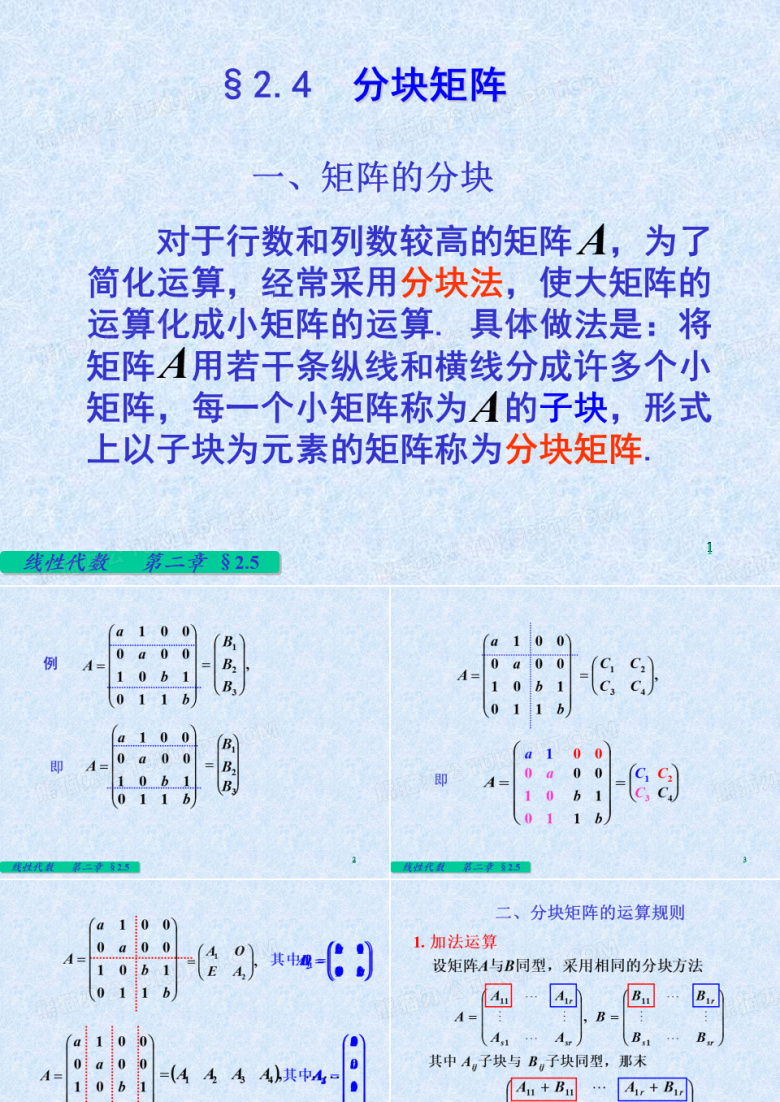 线性代数课件