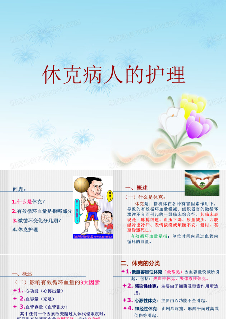 休克病人护理