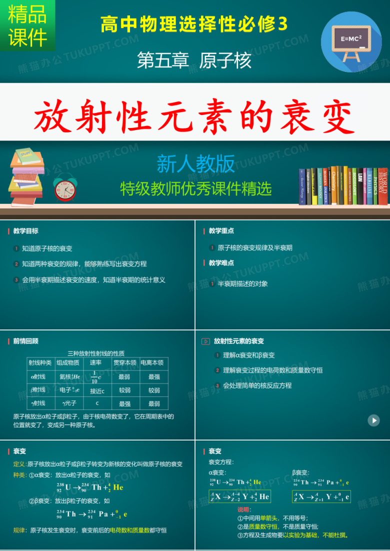 放射性元素的衰变_课件