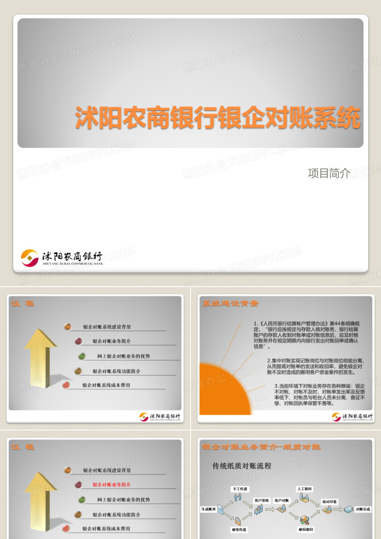 沭阳农商银行银企对账系统简介