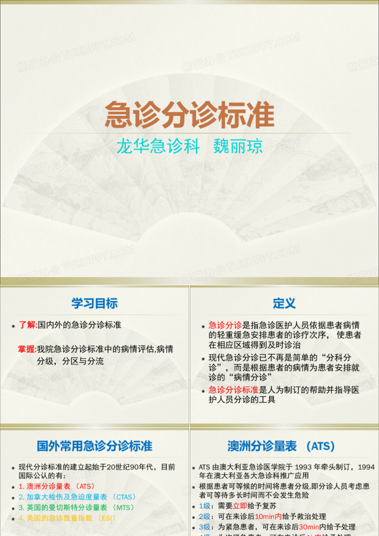 急诊分诊标准