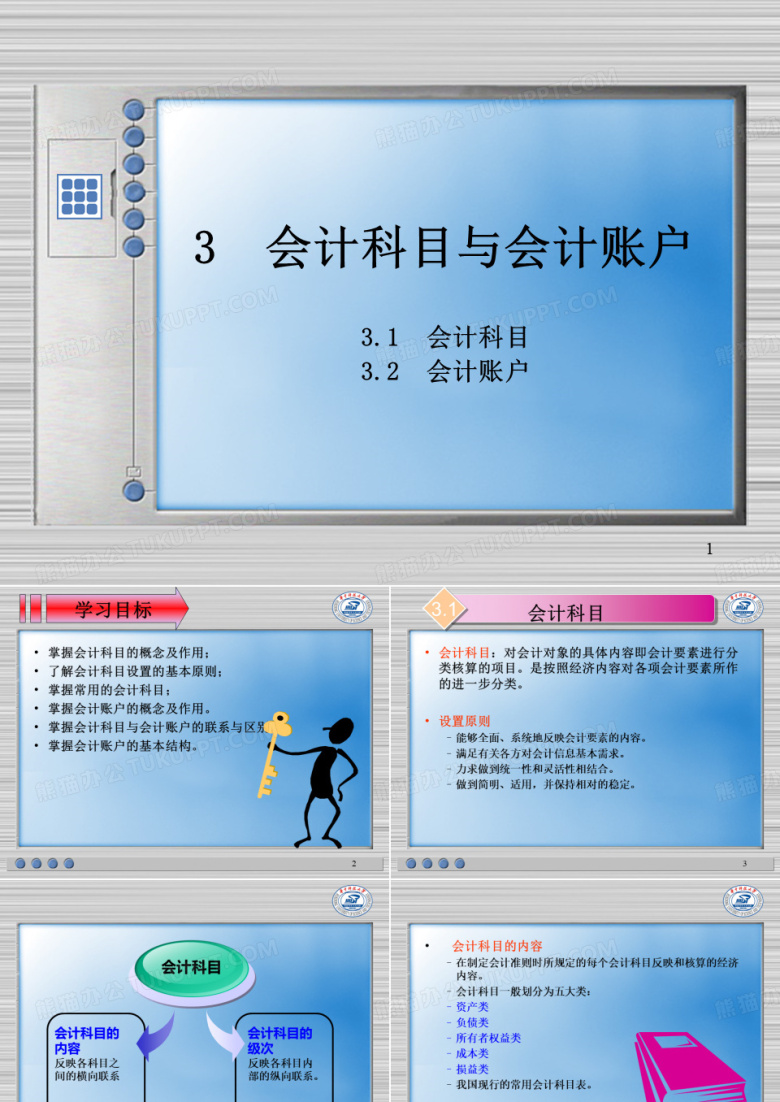 会计科目与会计账户