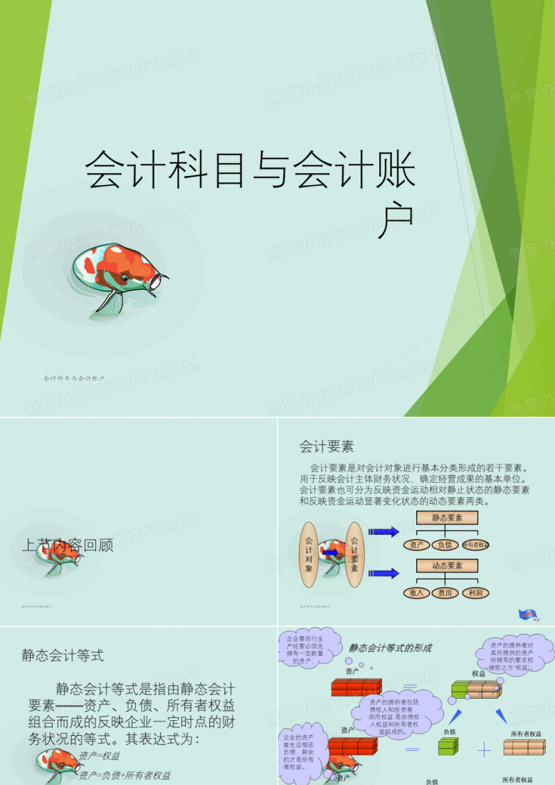 会计科目与会计账户