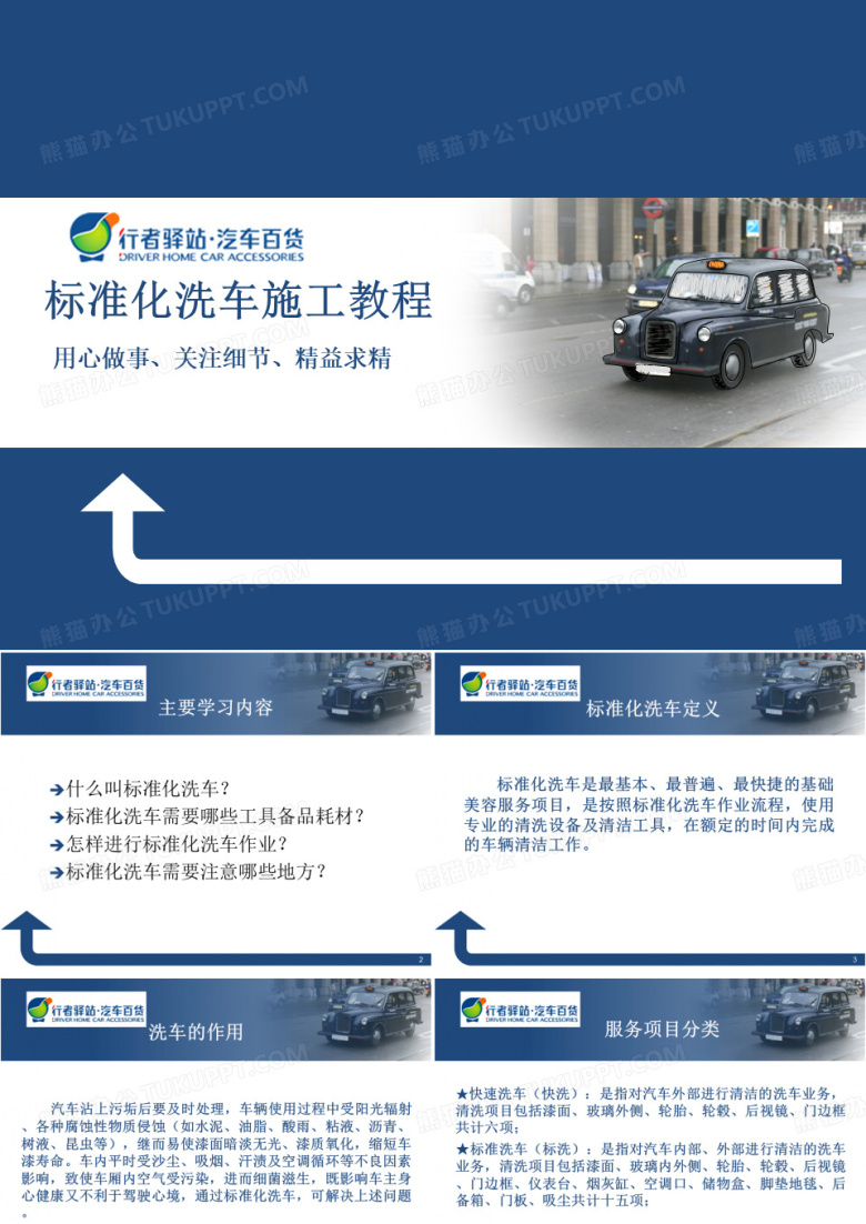 标准化洗车流程
