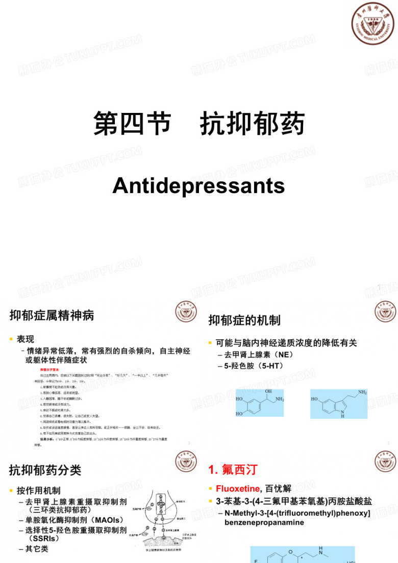 抗抑郁药