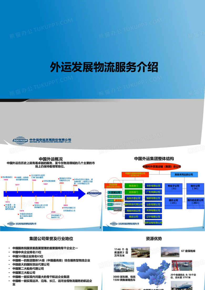 中外运综合物流介绍
