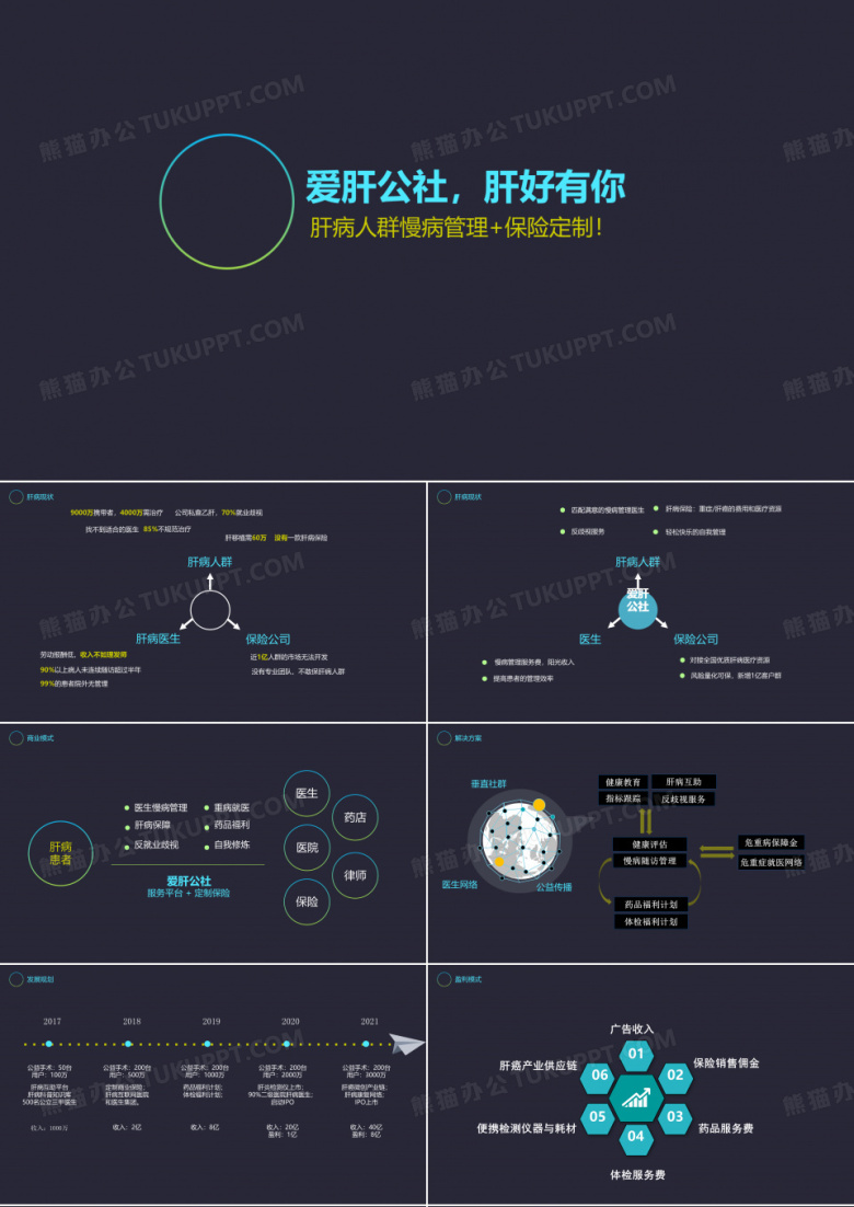 【融资计划书】肝病人群慢病管理+保险定制项目商业计划书