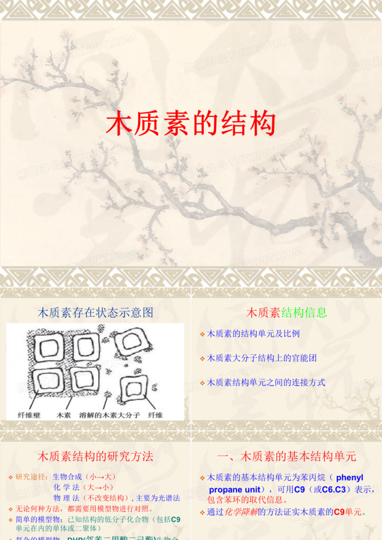 木质素的结构