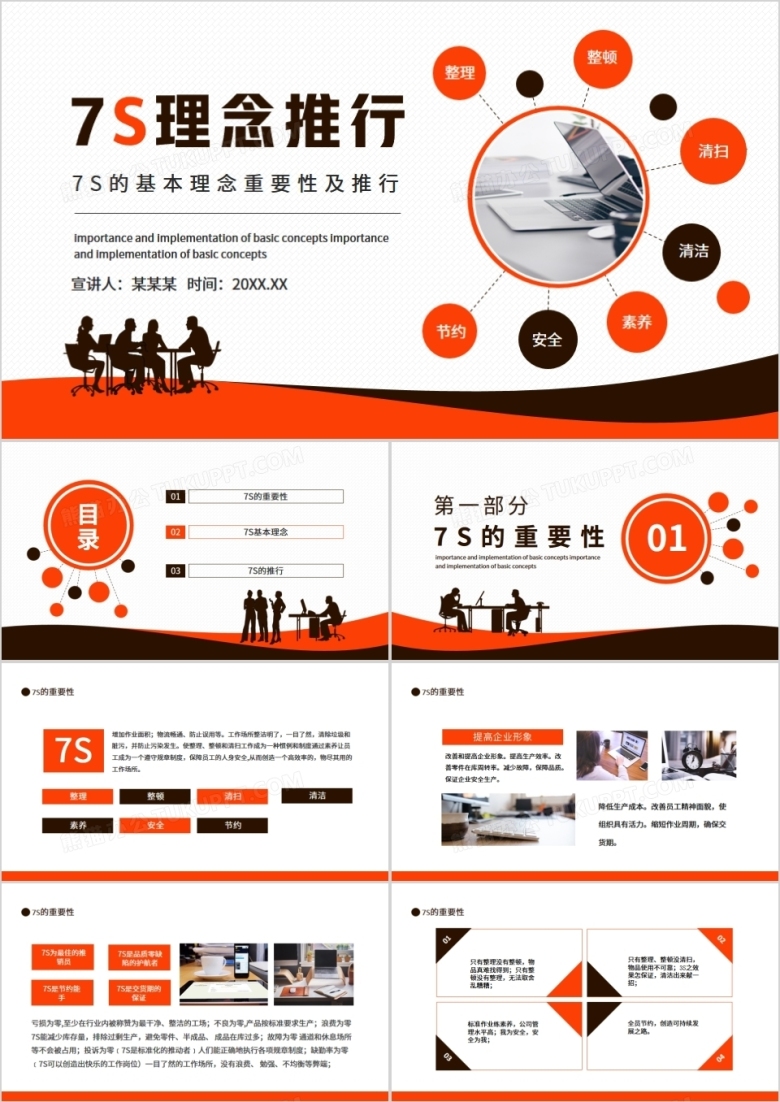 7S的基本理念重要性及推行动态PPT