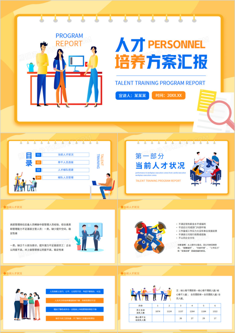 人才培养方案汇报动态PPT