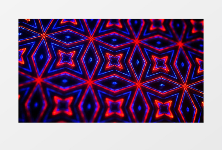 动感星角动态闪光灯视频素材(有音乐)