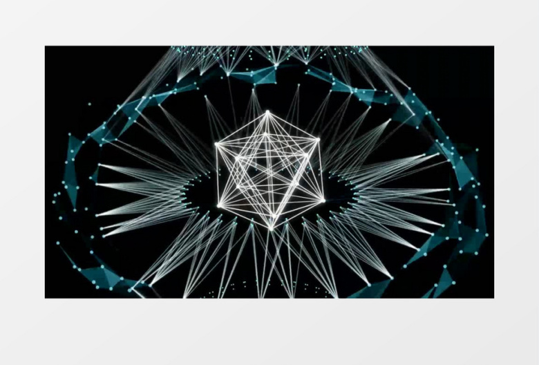 璀璨光线动感背景VJ酒吧夜场视频素材(有音乐)
