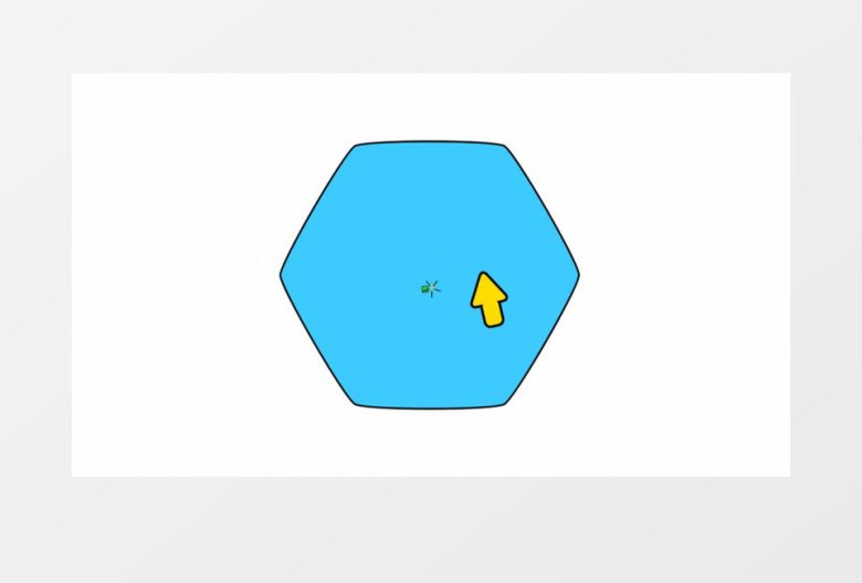 创意扁平风MG动画LOGO展示AE视频模板