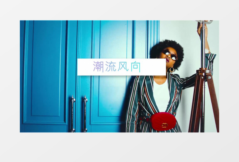 创意文字图片快节奏快闪片头AE视频模板