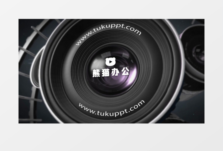 三维音响喇叭音乐Logo动画片头片尾AE视频模板
