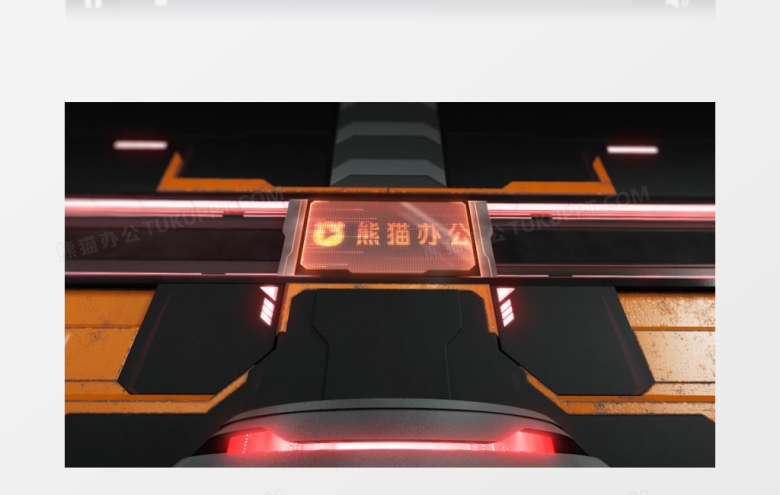 三维科技感体育栏目包装片头ae模板