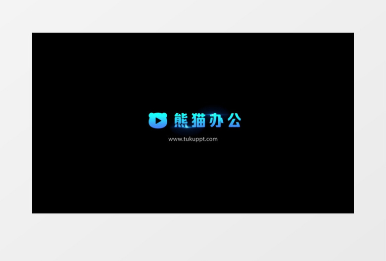 下雨特效标志logo展示ae视频模板