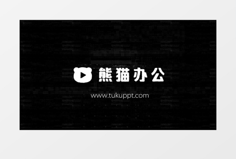 炫酷科技感标题展示ae视频模板