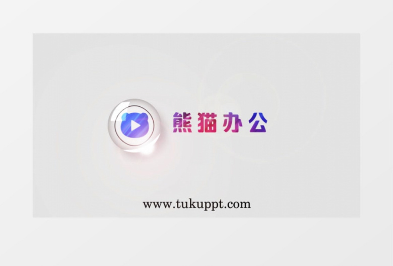 透明气泡玻璃质感企业标志ae模板