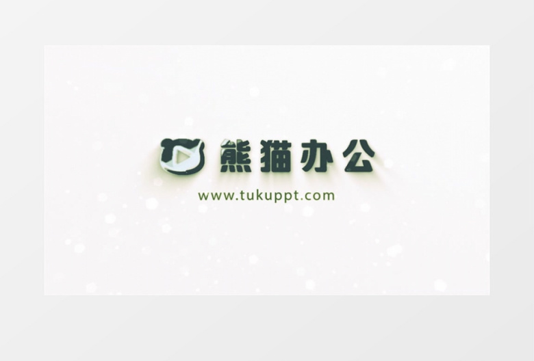 简洁快速迷你标志片头ae模板