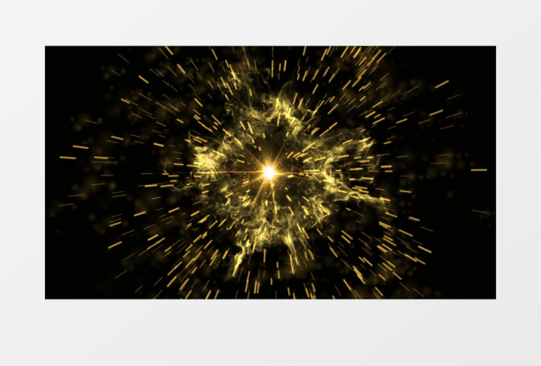 光效星光粒子动态光效视频素材含透明通道