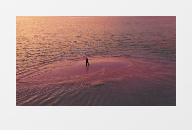 海边梦幻风景实拍视频