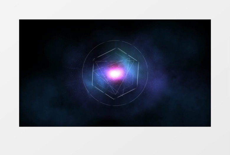 震撼宇宙星空穿梭特效logo开场EDIUS模板