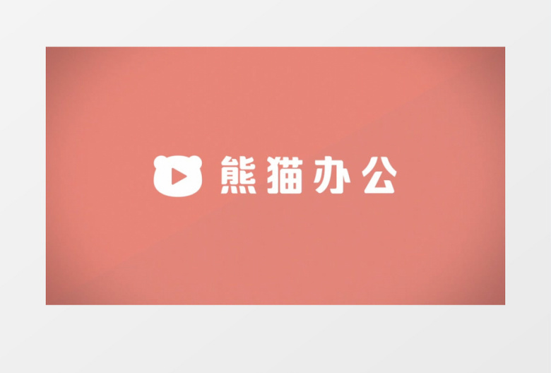 创意色块扁平化logo标志动画edius视频模板