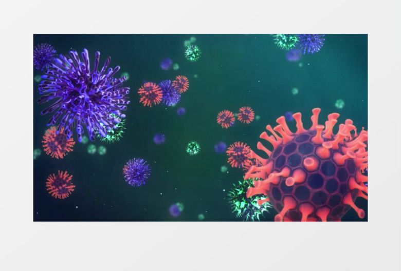 科技生物细胞LOGO片头动画PR模板