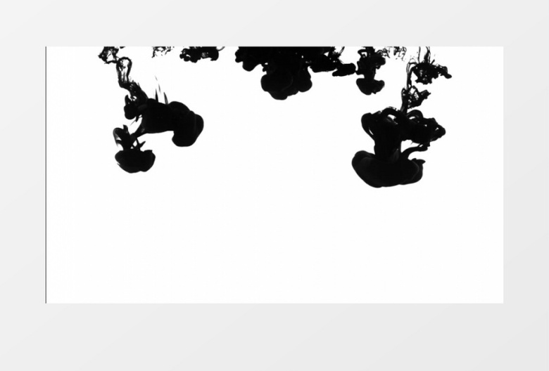 中国风水墨特效烟雾动画后期素材