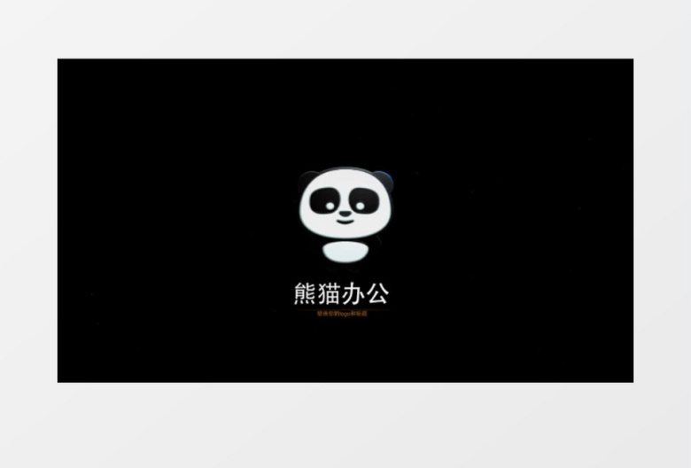 能量爆炸三维碎块汇聚logo动画AE模板