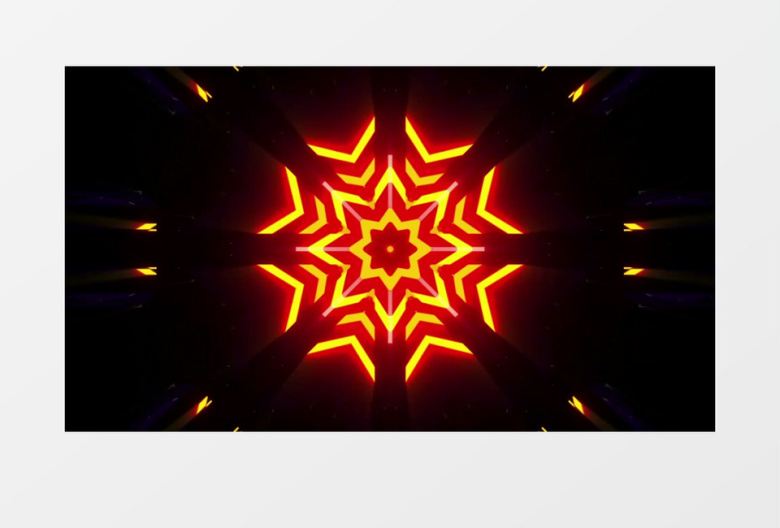 跳动火焰动感节奏视频素材（有音乐）