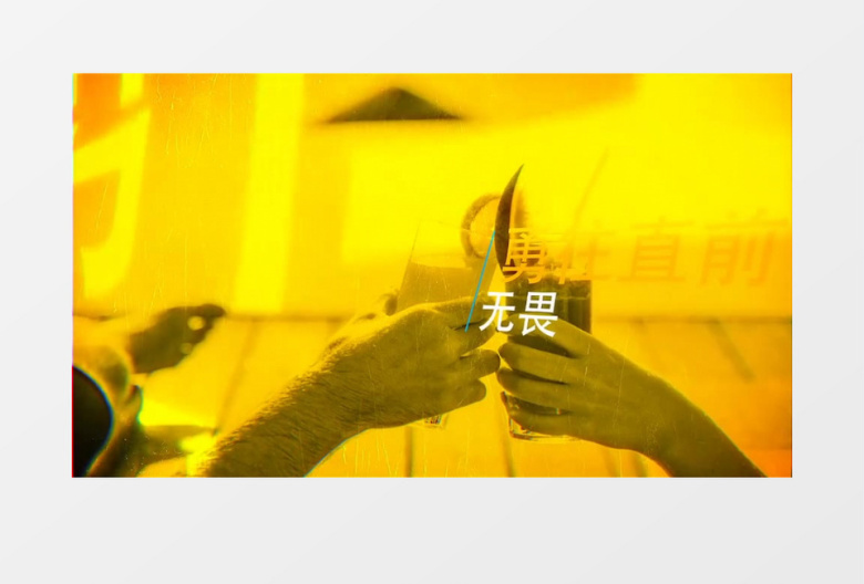 时尚现代感图片展示幻灯片ae模板