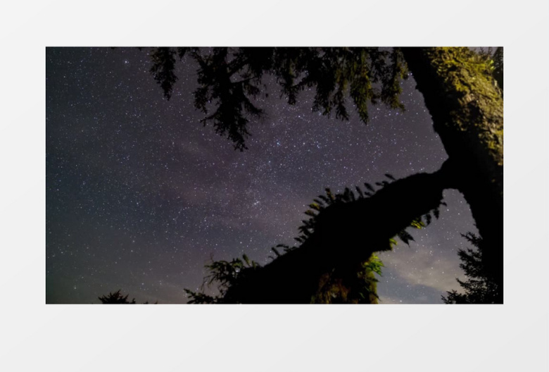 延时拍摄夜晚到白天天空的星辰变化延时拍摄视频素材