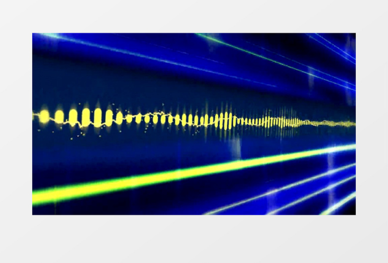 音符五线谱跳动曲线视频素材