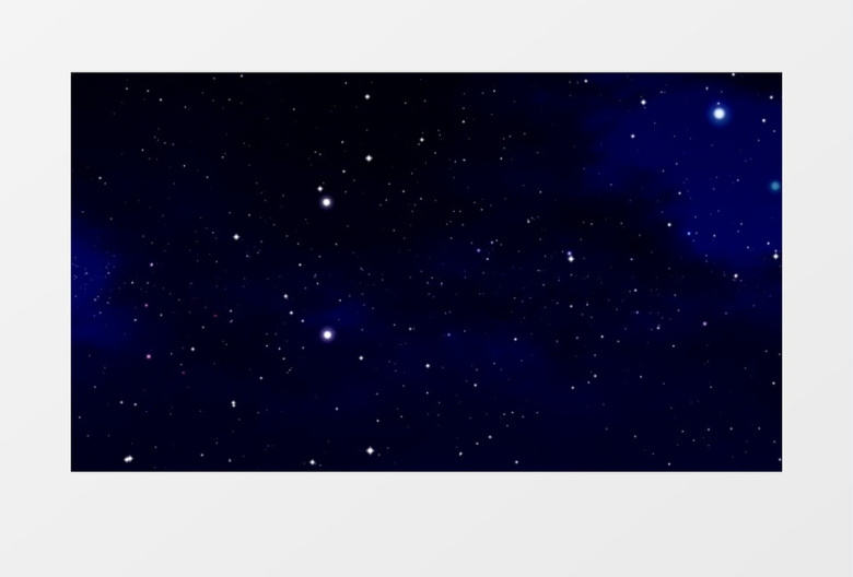 浩瀚星空视频素材