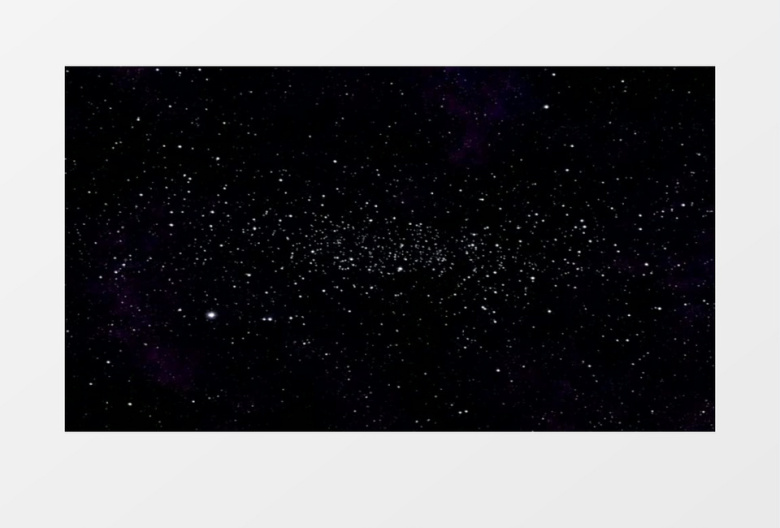 黑色星空视频素材