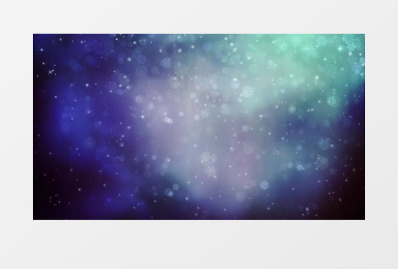 梦幻光斑光晕圣诞4K背景视频素材