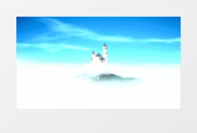 唯美浪漫的天鹅湖美景背景视频素材