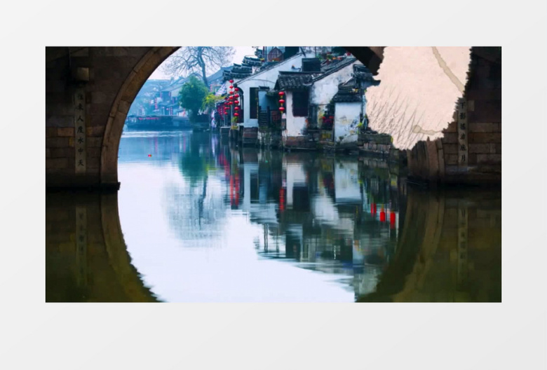水墨中国水墨晕染旅游宣传片AE视频模板