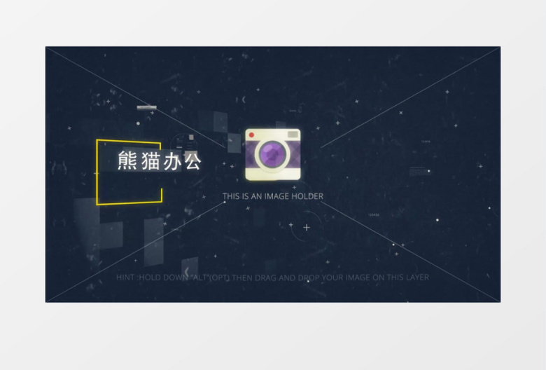 旅游或城市景点宣传片视频时尚动画AE视频模板