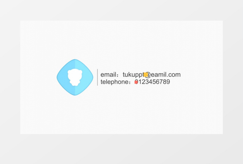 8种简单图形动画LOGO片头企业AE模板