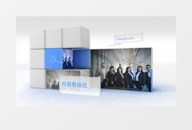 方格震撼图片展示内带配乐