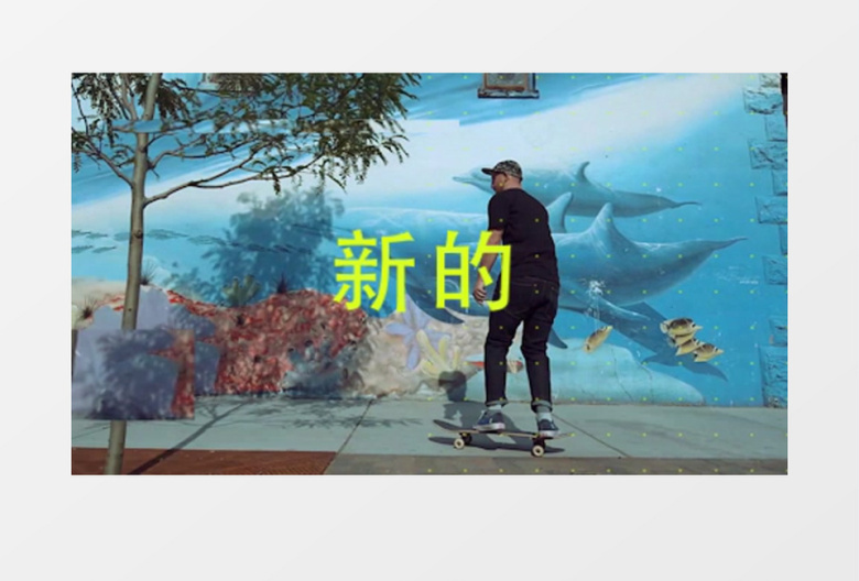 体育运动健身视频字幕标题宣传片AE模板