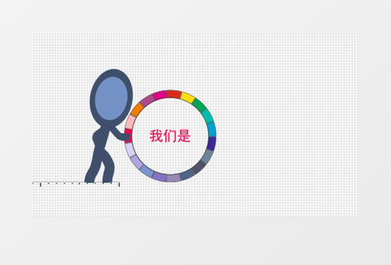 创意火柴人平面广告宣传推广AE模板